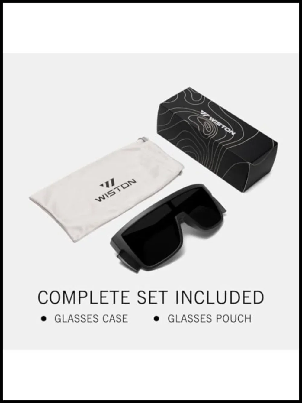 TR90 Ultralight XL Sunglasses UV400 Protection Wrap Around